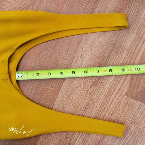 Mind Code Mustard Midi Dress - Picture 7 of 10